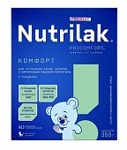 Нутрилак (Nutrilak Premium) Премиум Комфорт молочная смесь с рождения, 350г, Инфаприм ЗАО