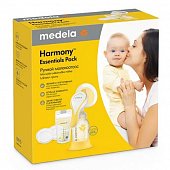 Медела (Medela) молокоотсос, Harmony ручной двухфазный с принадлежностями Essentials Pack, 1 шт, Medela
