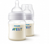 Avent (Авент) бутылочка для кормления с рождения Anti-colic 125 мл 2 шт (SCF810/27), Филипс